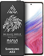 Защитное стекло INAVI Samsung Galaxy A53 A536 (Full Glue) (Самсунг Галакси А53)