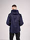Чоловіча куртка демісезонна, колір темно-синій - фото 2 - id-p2149606691