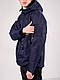 Чоловіча куртка демісезонна, колір темно-синій - фото 7 - id-p2149606691