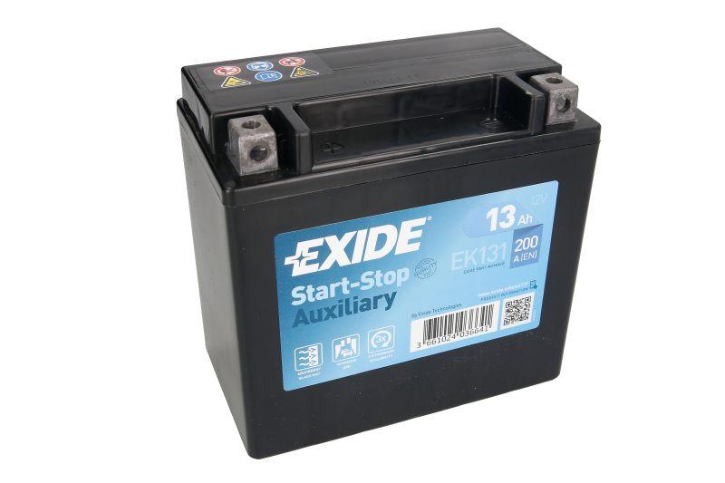 Акумулятор автомобільний EXIDE AGM ЕК131 допоміжна