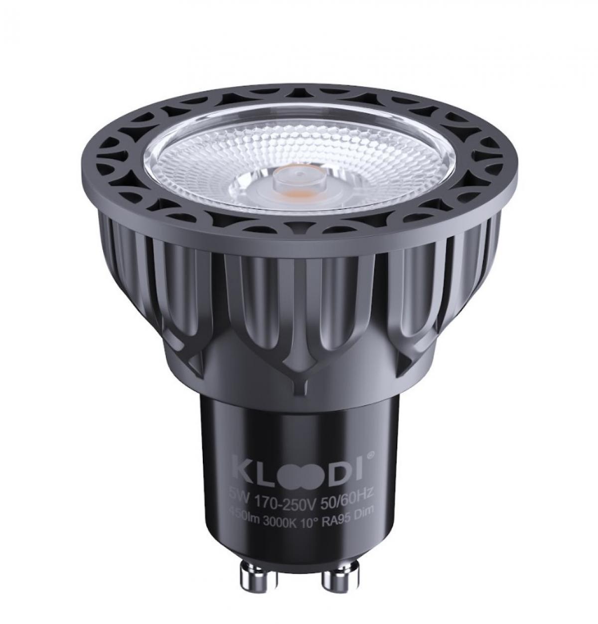 Світлодіодна лампа GU10 5W COB 3000 К 450 Lm DIM KLOODI 10D