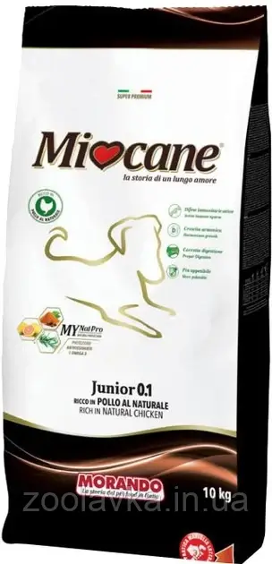 Morando Miocane Junior 01 Сухий корм для цуценят з куркою 10 кг