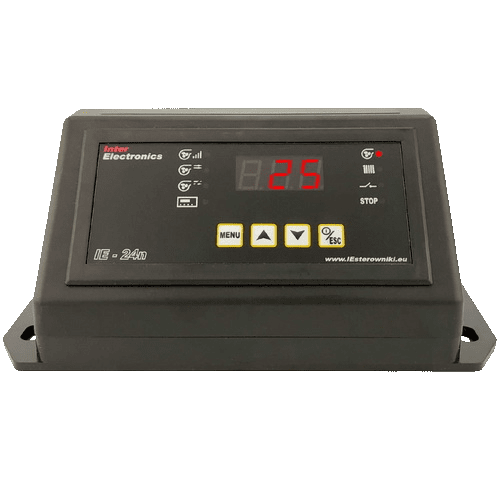 Автоматика для твердопаливного котла Inter Electronics IE-24nZ (на 1 насос і 1 турбіну)