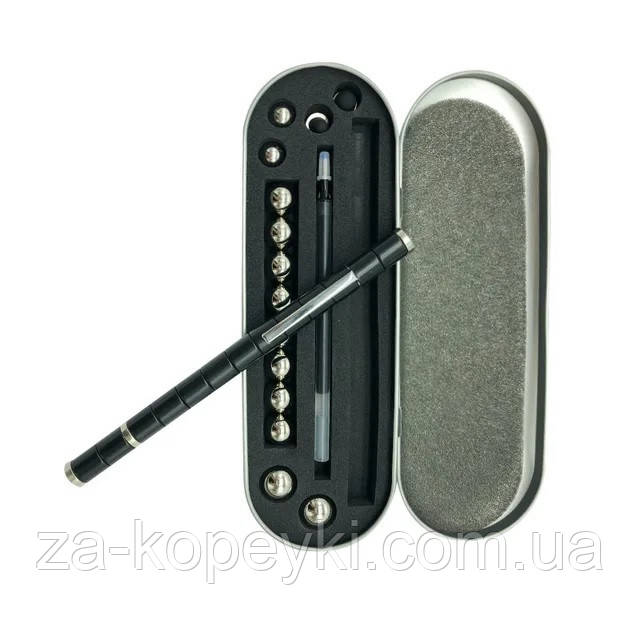 УЦІНКА! ПРИМ'ЯТА КОРОБКА! Набір магнітна ручка конструктор Polar Pen стилус чорна