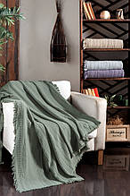 Покривало літнє вафельне First Choice Sole Pique Daily Green
