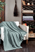 Покривало літнє вафельне First Choice Sole Pique Daily Turquoise