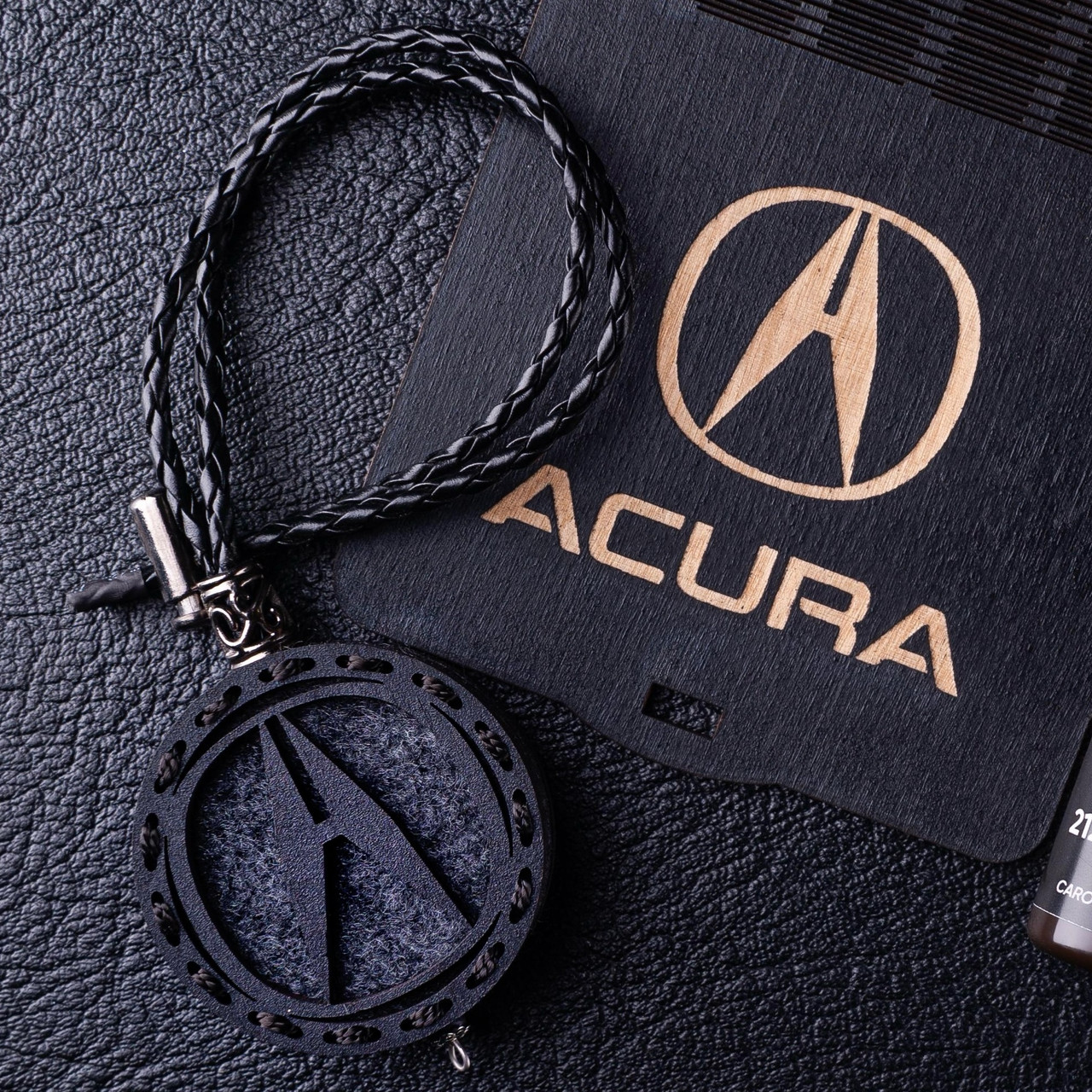 Ароматизатор в машину ACURA з темного дерева, подарунок чоловікові