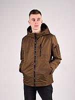Чоловіча куртка демісезонна, колір хакі