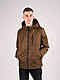 Чоловіча куртка демісезонна, колір хакі - фото 1 - id-p2149617715