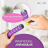 Уцінка! Обруч HOOLY нержавіюча сталь хула-хуп із поясом для схуднення, фото 3