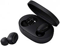 Бездротові Bluetooth-навушники вкладиші Hbq AirDots Black, навушники вкладиші блютуз з кейсом зарядкою SWN