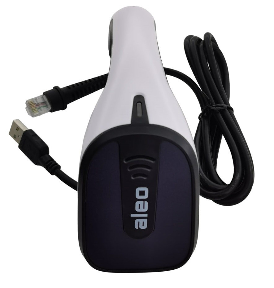 Сканер дротовий ALEO AL-V20 USB image 2D, білий