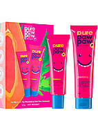 Набор восстанавливающих бальзамов для губ Pure Paw Paw Duo Strawberry