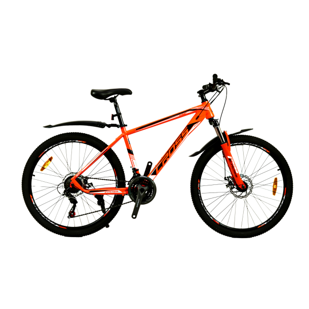 Велосипед Cross Kron 26" 17" помаранчевий, Помаранчевий, 17", 156-170 см