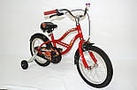 Дитячий велосипед Optima 16" Rockstar червоний, Червоний, фото 4