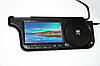 Авто козирок 7" з DVD+USB+SD Чорний, фото 4