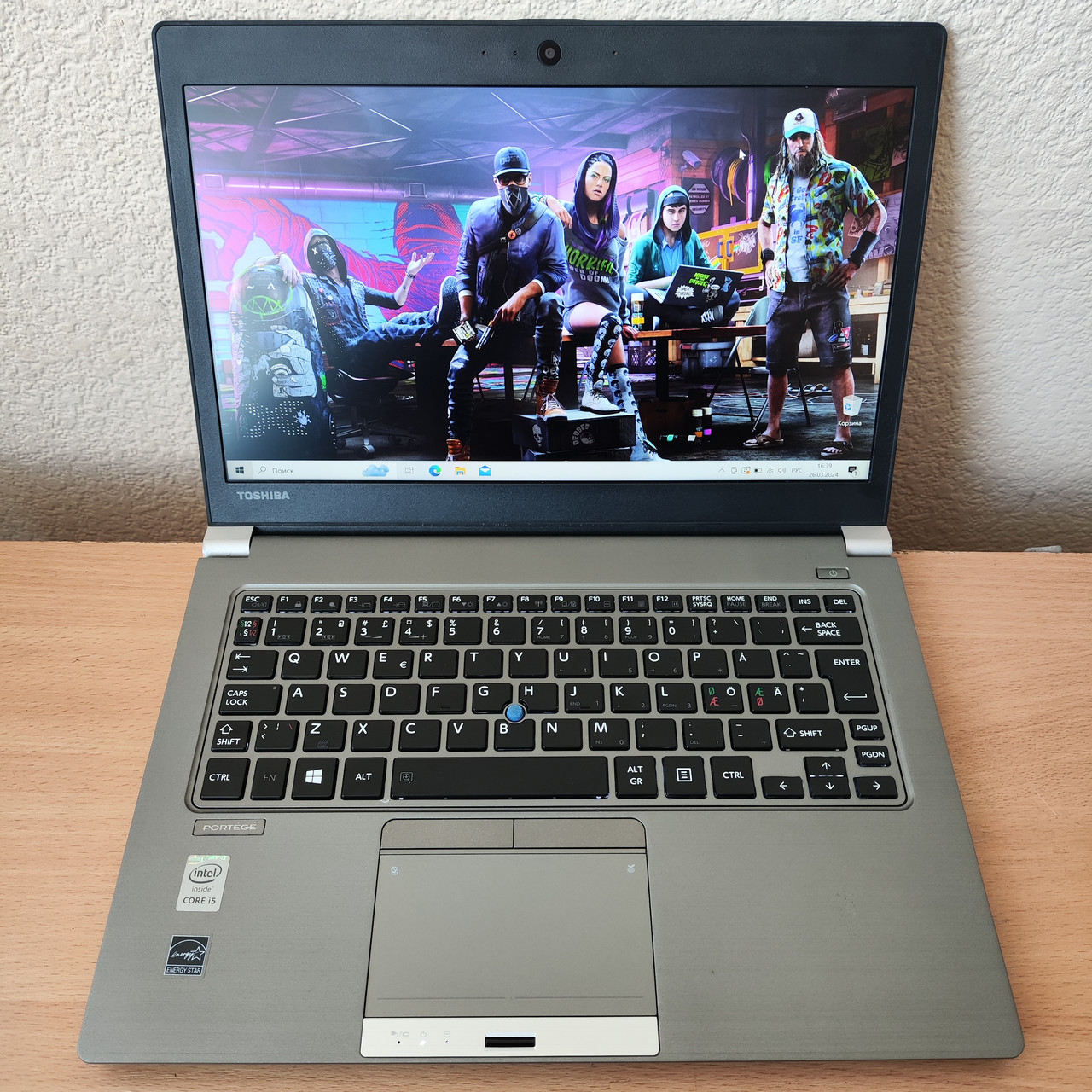 Ноутбук Toshiba PORTEGE Z30-B-107 13.3"FHD/IPS i5-5200u/8Гб DDR3/256 SSD/Intel HD Gaphics 5500
