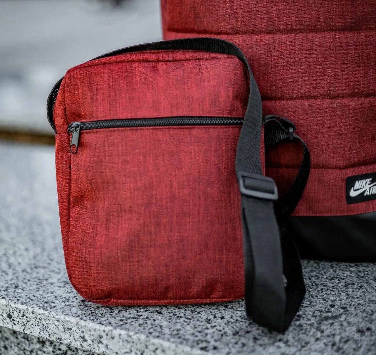 Удобный рюкзак для города качественный Модный рюкзак водостойкий Сумка через плечо в подарок Барсетка - фото 5 - id-p2149633435