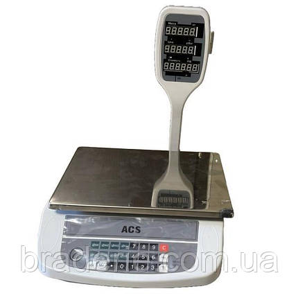 Ваги торговельні ACS, 30кг (5г), фото 1