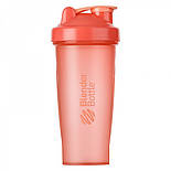 Шейкер спортивний BlenderBottle Classic 28oz/820ml Coral (Original), фото 3