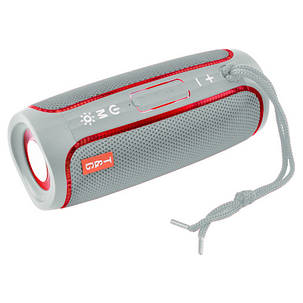 Bluetooth-колонка TG288 з RGB ПІДСВІЧУВАННЯМ, speakerphone, радіо, grey, фото 2