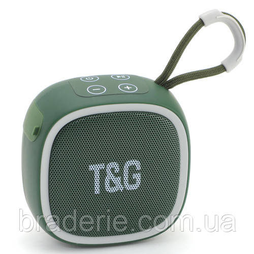 Bluetooth-колонка TG659, c функцією speakerphone, радіо, green