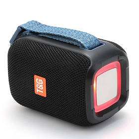 Bluetooth-колонка TG339 з RGB ПІДСВІЧУВАННЯМ,  speakerphone, радіо, black