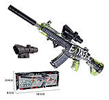 Дитячий автомат на орбізах M416 Graffiti Green на акумуляторі 7.4V та орбізи 5000 шт., фото 9