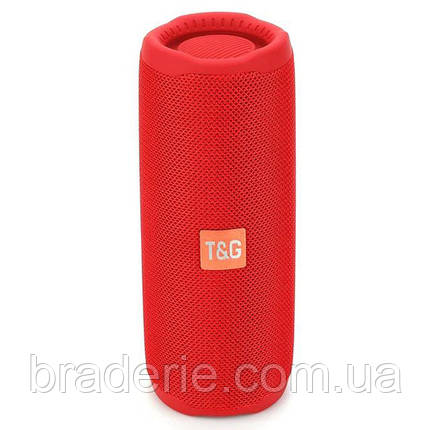 Bluetooth-колонка TG365, з функцією speakerphone, радіо, red, фото 2
