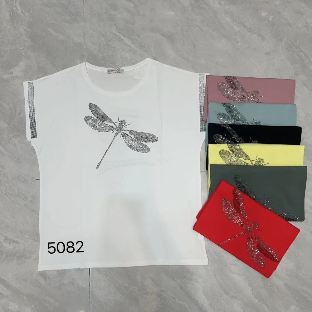 Футболка жіноча напівбатал люкс якість (5 шт.), фото 1