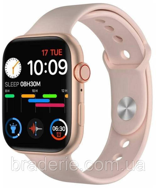 Smart Watch M16 mini, WearfitPro, 38 mm Aluminium, голосовий виклик, gold