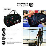 Спортивна сумка Power System PS-7010 Gym Bag Magna Black/Red, фото 2