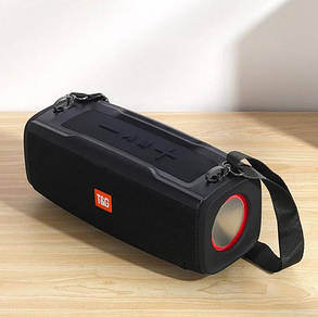 Bluetooth-колонка TG624 з RGB ПІДСВІЧУВАННЯМ, speakerphone, радіо, black, фото 2