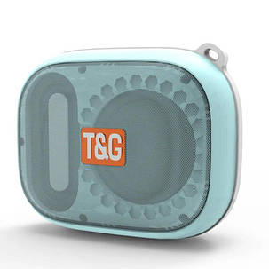 Bluetooth-колонка TG394, IPX7, з функцією speakerphone, радіо, blue, фото 1