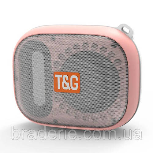 Bluetooth-колонка TG394, IPX7, з функцією speakerphone, радіо, pink