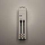 Кабель H612 USB to TypeC, 1.8M, black, фото 3