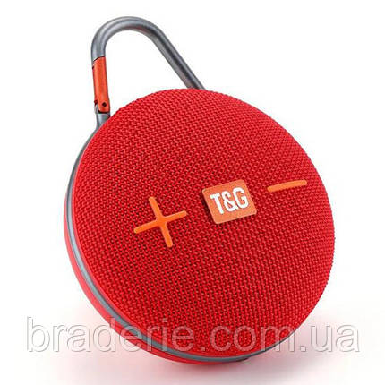 Bluetooth-колонка TG648, з функцією speakerphone, радіо, red, фото 1