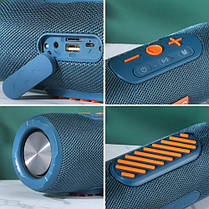 Bluetooth-колонка TG341, з функцією speakerphone, радіо, blue, фото 4