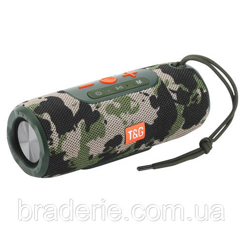 Bluetooth-колонка TG341, з функцією speakerphone, радіо, camouflage