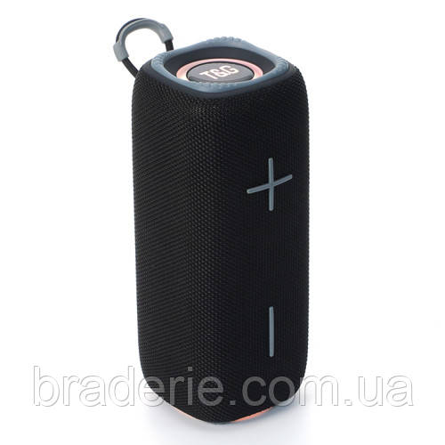 Bluetooth-колонка TG654 з RGB ПІДСВІЧУВАННЯМ,  speakerphone, радіо, black