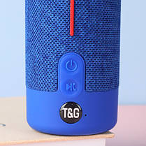 Bluetooth-колонка TG619, c функцією speakerphone, радіо, blue, фото 5