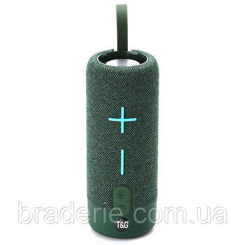 Bluetooth-колонка TG619, c функцією speakerphone, радіо, green
