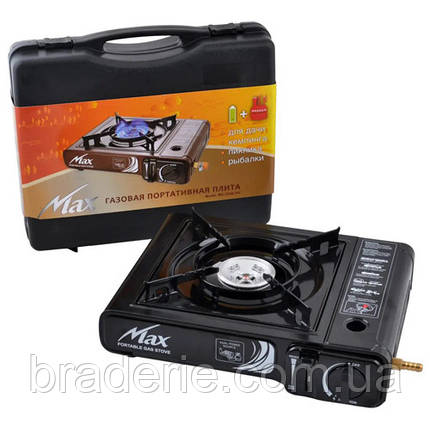 Портативна туристична газова плита MS-2500LPG (Корея оригинал) в кейсі, фото 2