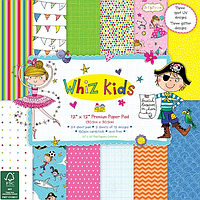 Набор бумаги Whiz Kids, 30×30 см, Rachel Ellen, REPAP001