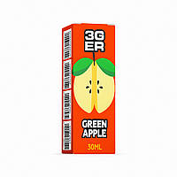 Набор компонентов для самозамеса солевой 3GER 30 мл, 0-50 мг Green Apple (Зеленое яблоко)-ЛВР