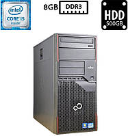 Комп'ютер Fujitsu Celsius W410/Core i5-2400 3.10GHz/8GB DDR3/HDD 500GB/Intel HD Graphics 2000 Б/В