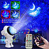 Зоряний 3D проектор MGY-142 Astronaut, Bluetooth, Speaker, Night Light, фото 9