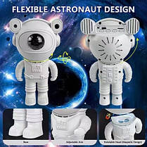 Зоряний 3D проектор XL-731 Astronaut, Bluetooth, Speaker, Night Light, фото 3
