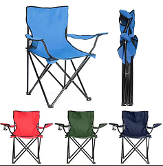 Складаний стілець для туризму та риболовлі Camping Quad Chairз чехлом
