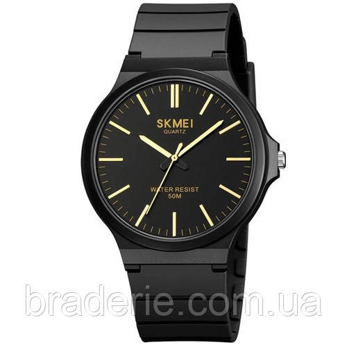 Годинники наручні 2108BKGD SKMEI, BLACK/GOLD